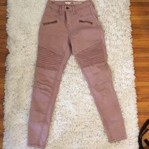 Moto high rise jegging
